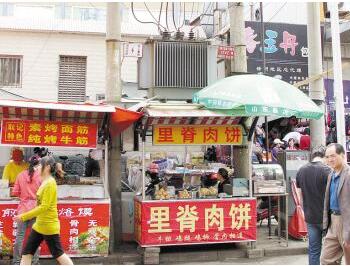 变压器下摆摊乱象 变压器下摆摊乱象